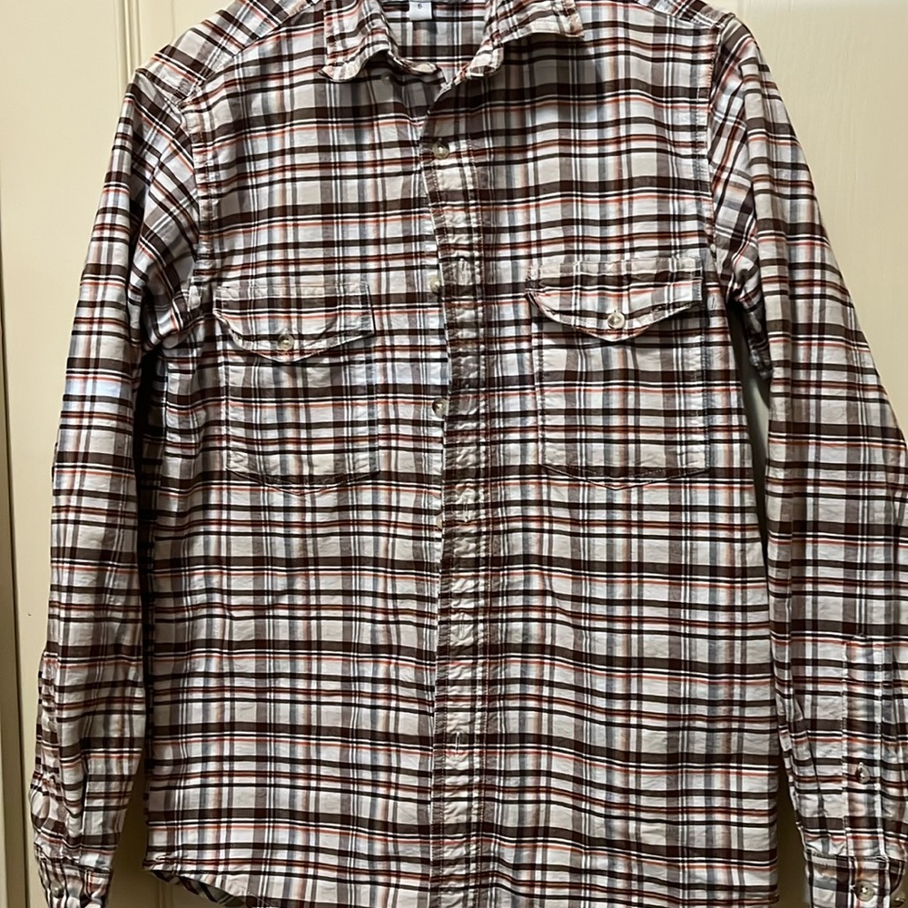 Boys Cody James Long  Sleeve Button Up Western Shirt. Youth size S